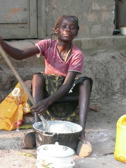 Préparation de manioc